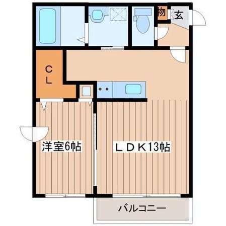 ヴィエルジュ発寒南の物件間取画像